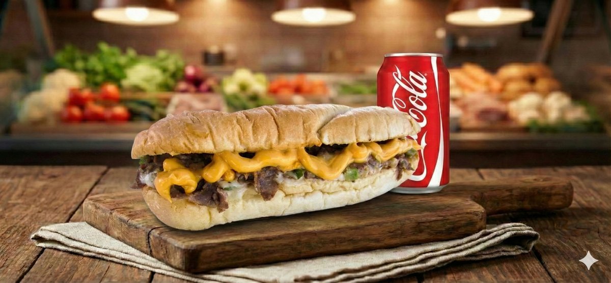 Cheesesteak Whiz with authentic cheese sauce