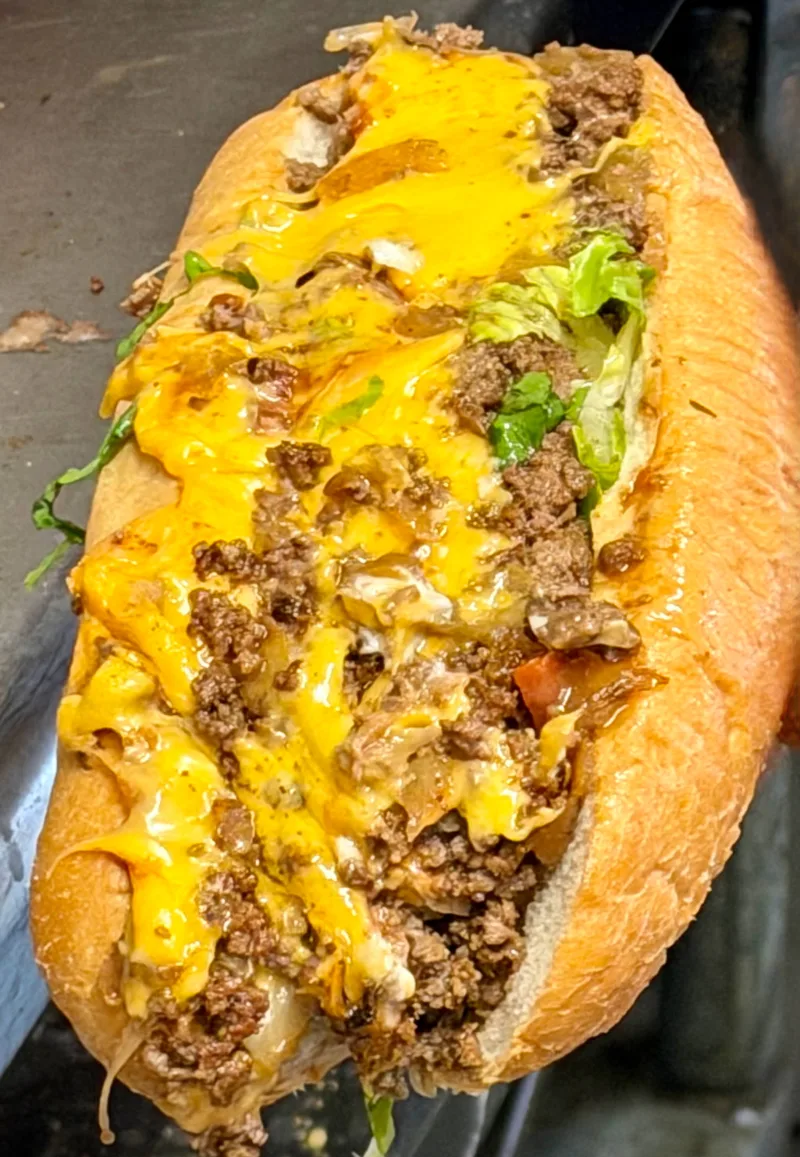 Chop Cheese Whiz Philly